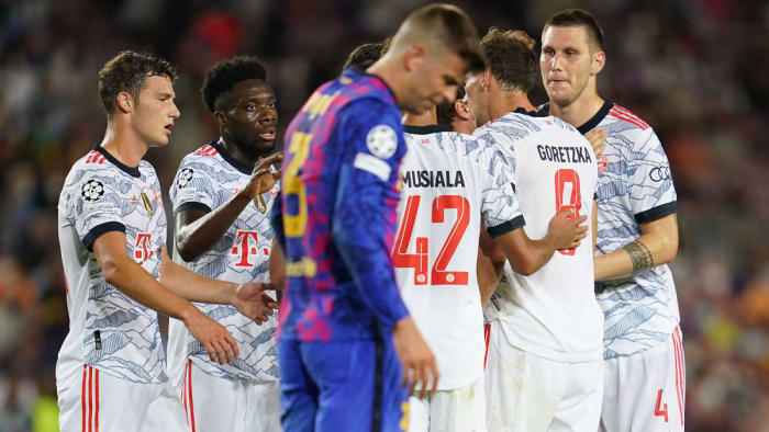 Bayern Munich routs Barcelona 3-0 in the Champions League